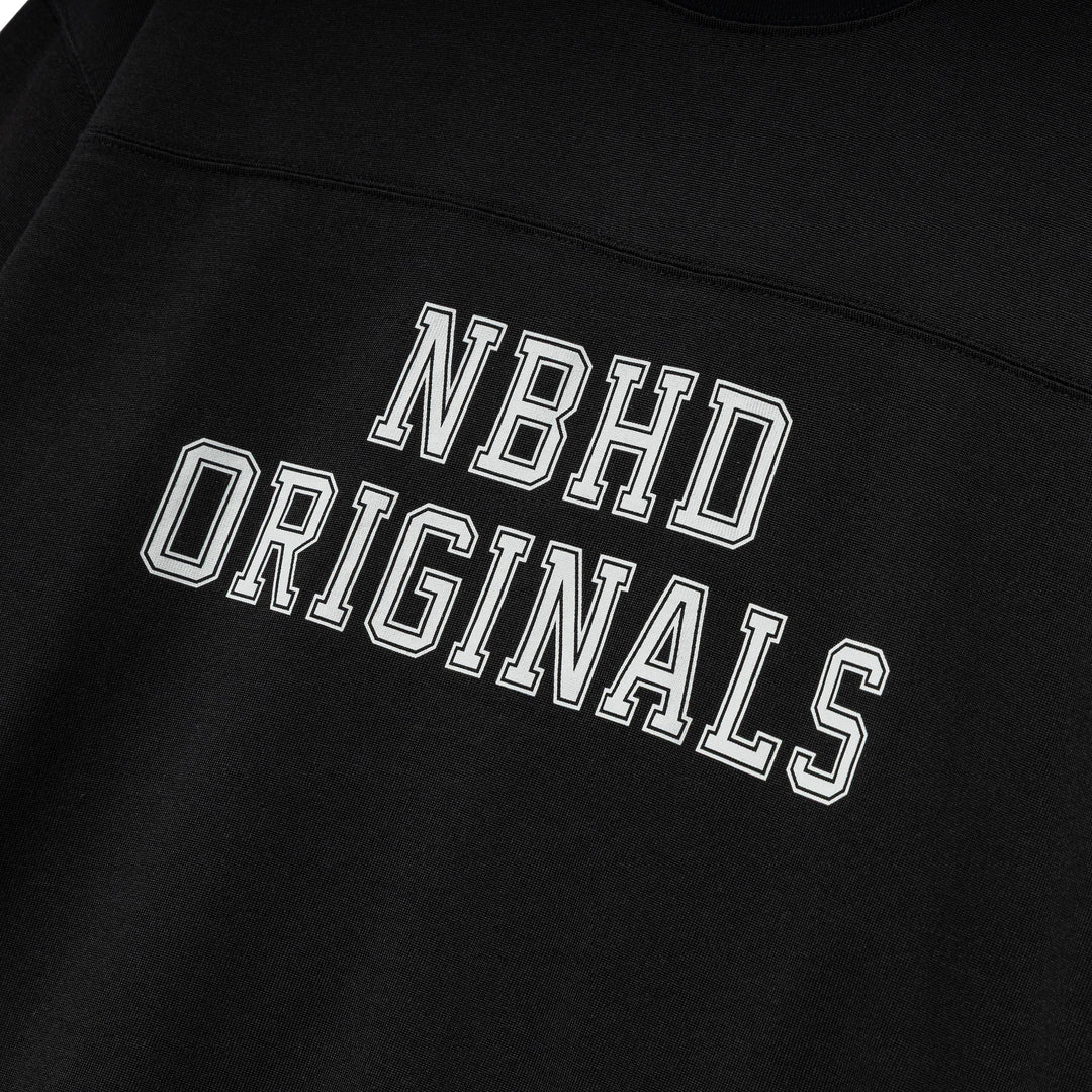 Football L/S Tee | Black