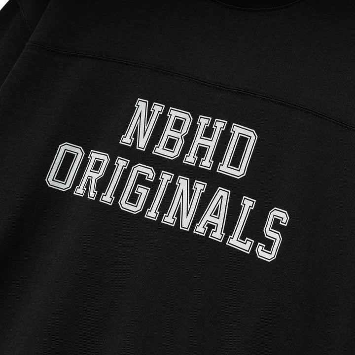 Football L/S Tee | Black