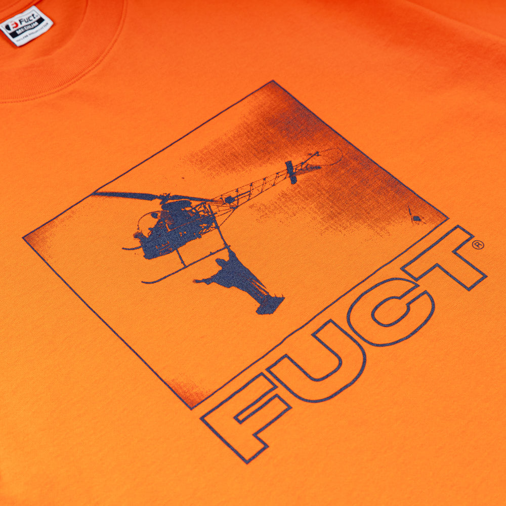 Helicopter Tee | Orange