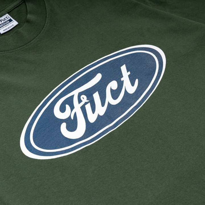 Oval Parody Logo Tee | Green