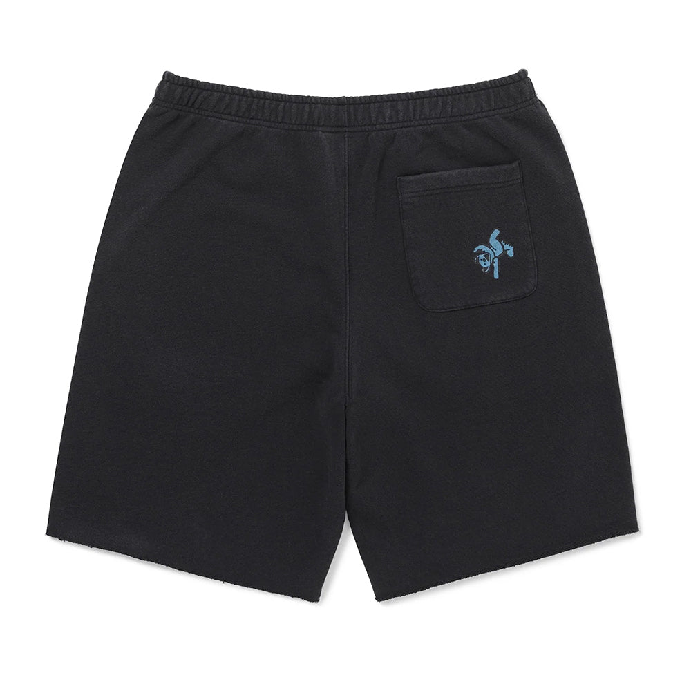 GD Ol' Dancing Bears Washed Sweat Short | Off Black