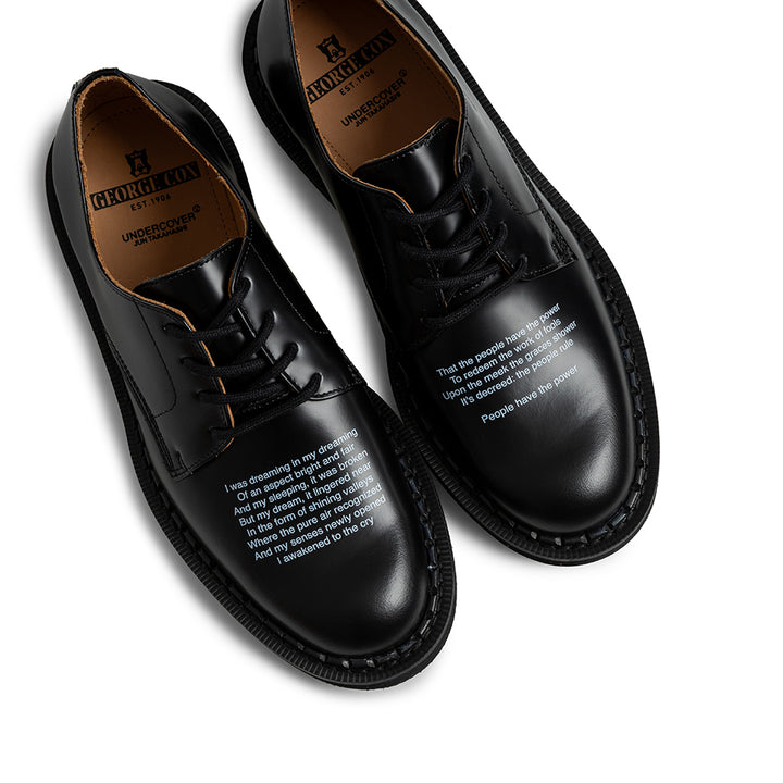 George Cox x Undercover People Have the Power Derby | Black