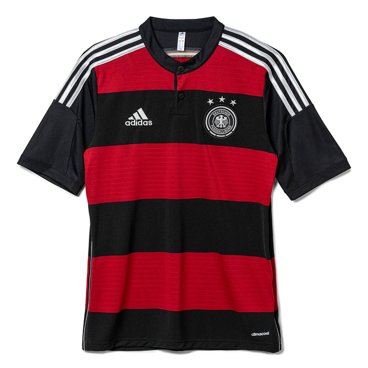 Germany 2014 Away Jersey | Black Red