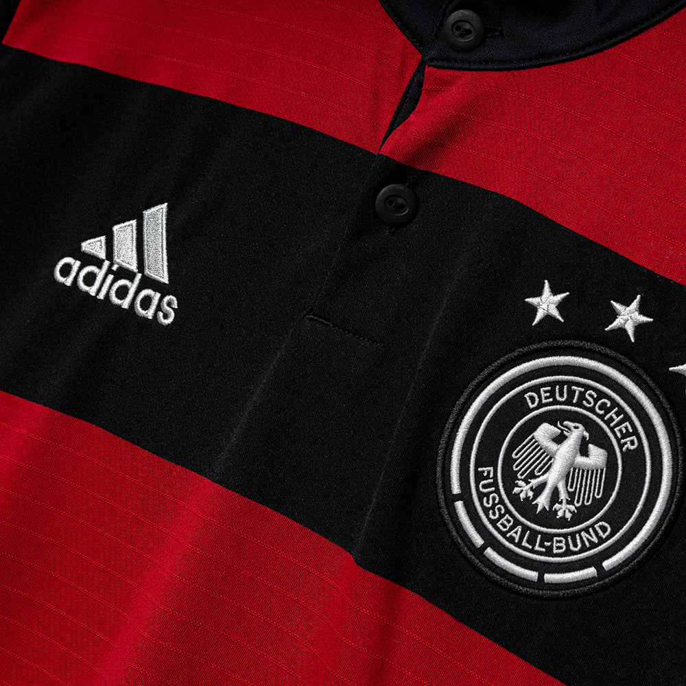 Germany 2014 Away Jersey | Black Red