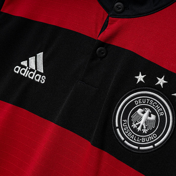 Germany 2014 Away Jersey | Black Red