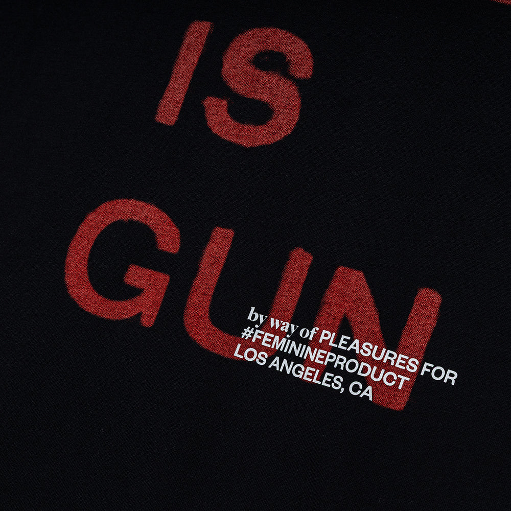Girl Is A Gun Tee | Black