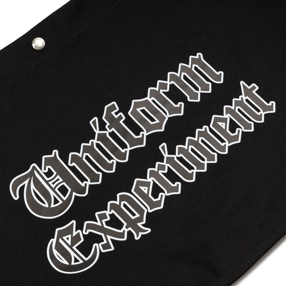 uniform experiment Gothic Logo P.B. Bag | Black – CROSSOVER
