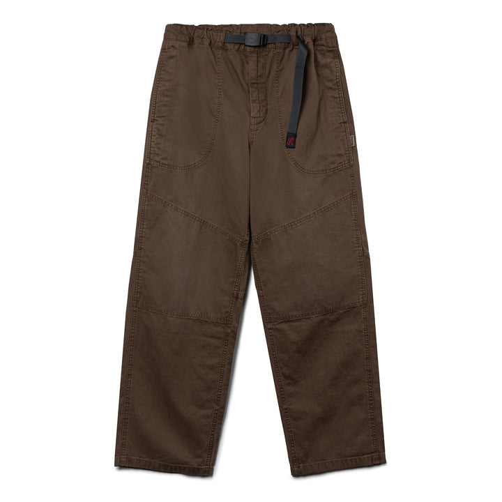 Hemp Canvas Double Knee Pant | Brown