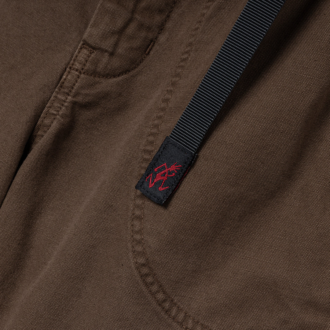 Hemp Canvas Double Knee Pant | Brown