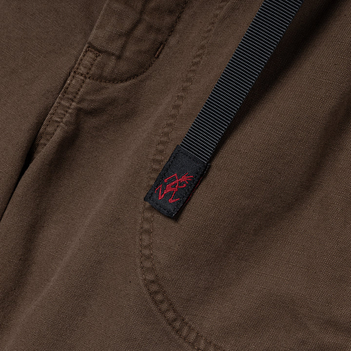 Hemp Canvas Double Knee Pant | Brown