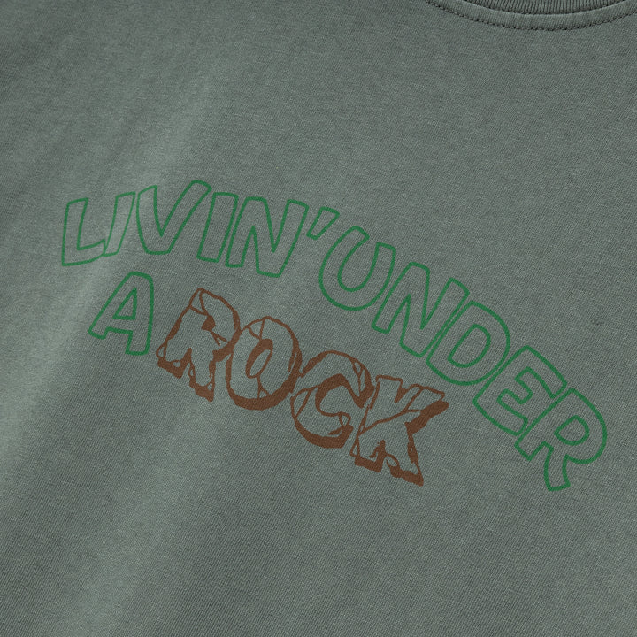 Livin' Pigment Dyed Tee | Sage Pigment