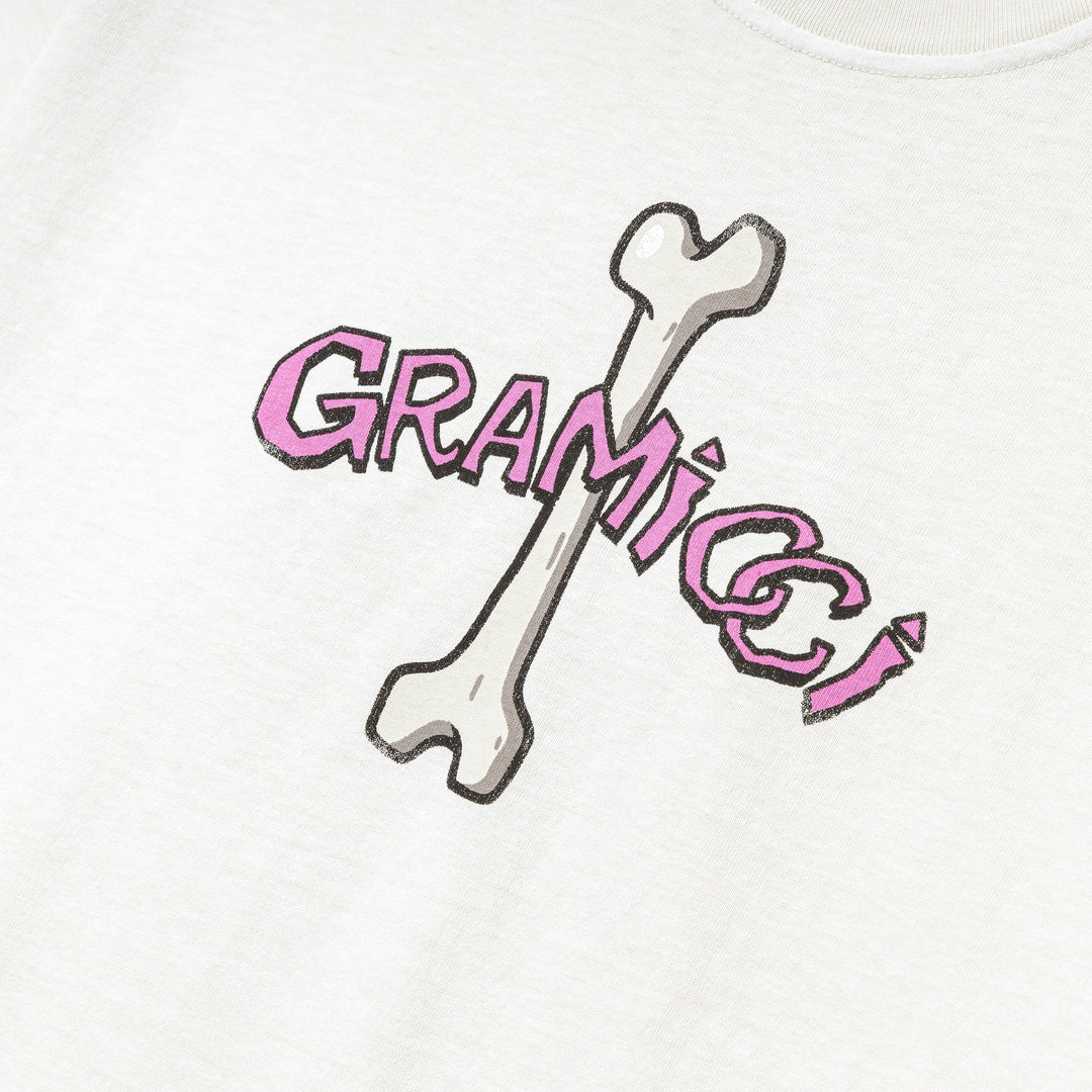 Pigment Dyed Bone Tee | Natural Pigment