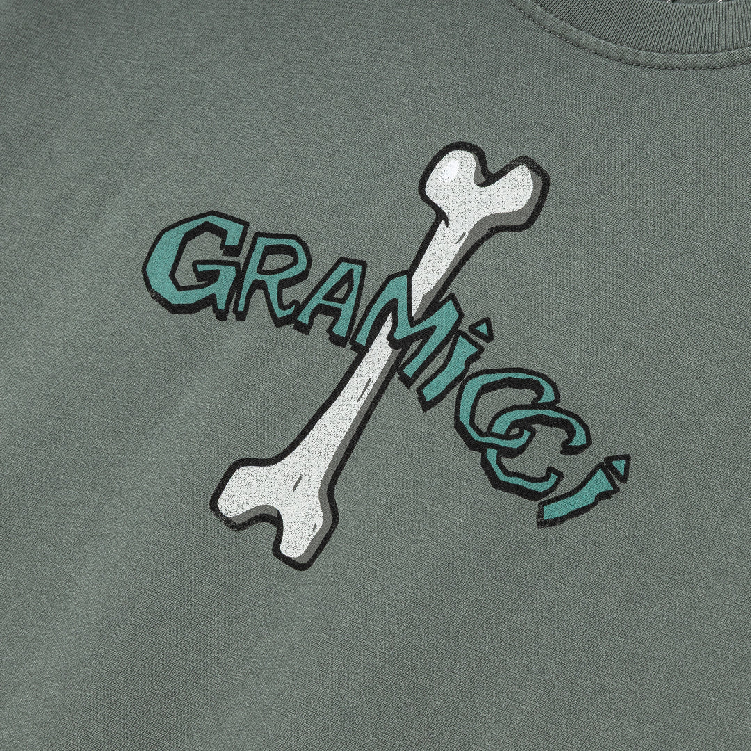 Pigment Dyed Bone Tee | Sage Pigment