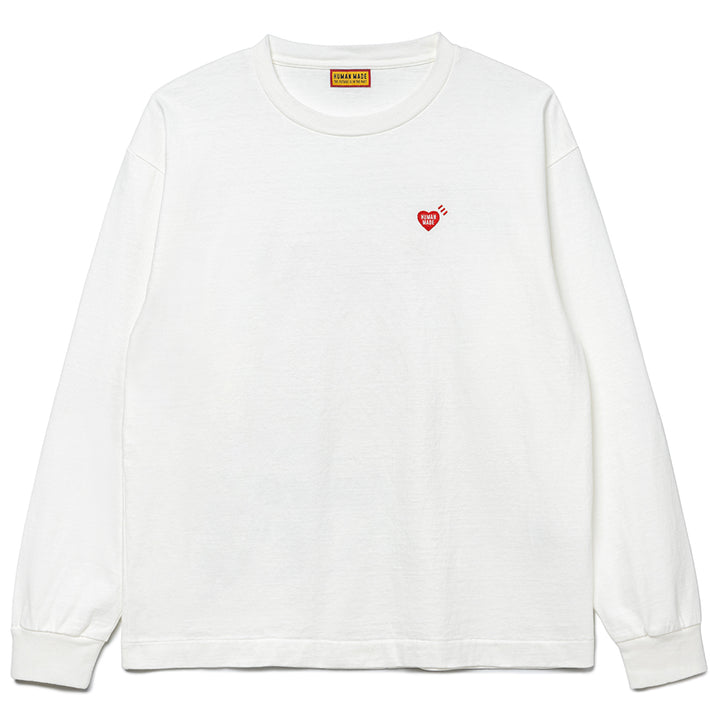 Graphic L/S Tee | White