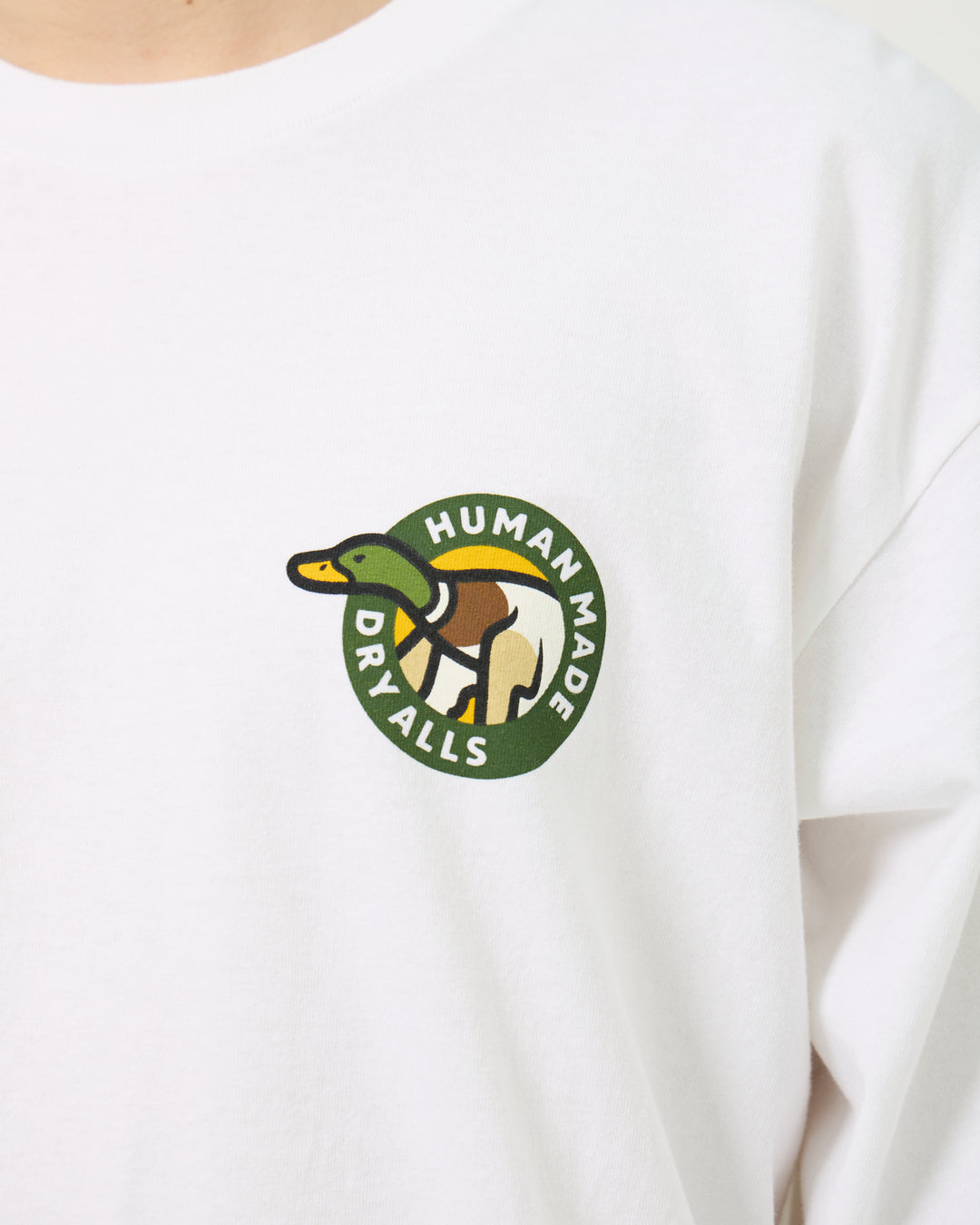 Graphic #6 L/S Tee | White