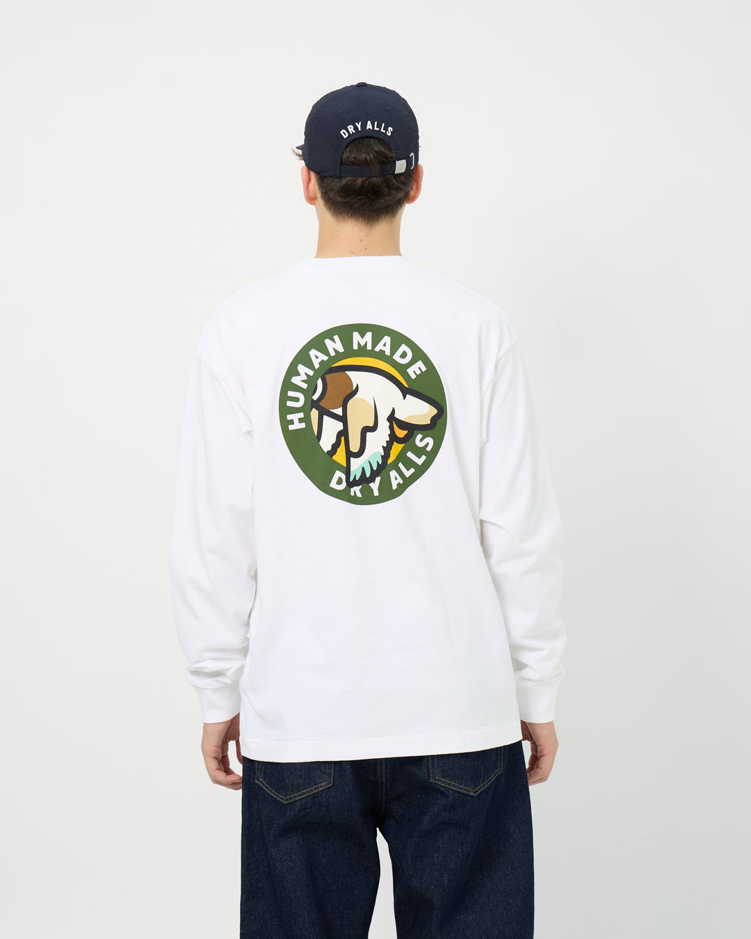 Graphic #6 L/S Tee | White