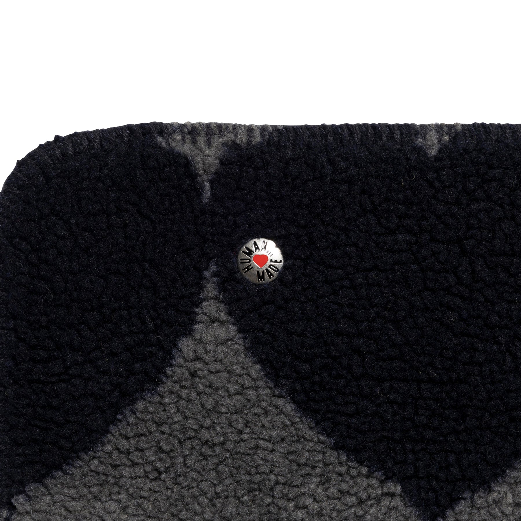 Human Made Heart Fleece Blanket | Navy Human Made Heart Fleece Blanket | Navy