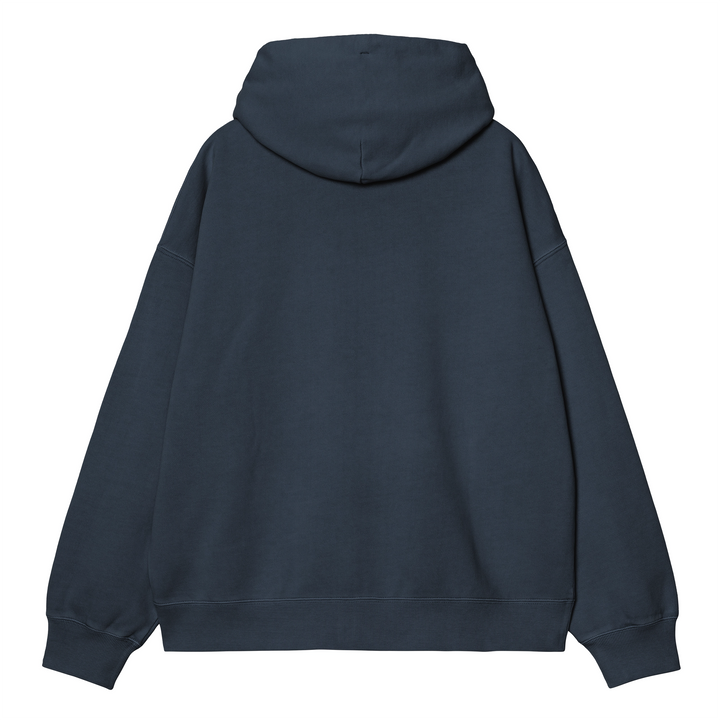 Hooded Benton Sweat Jacket | Carbon (Garment dyed)