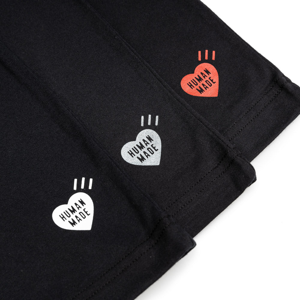 3-Pack Set Tee | Black