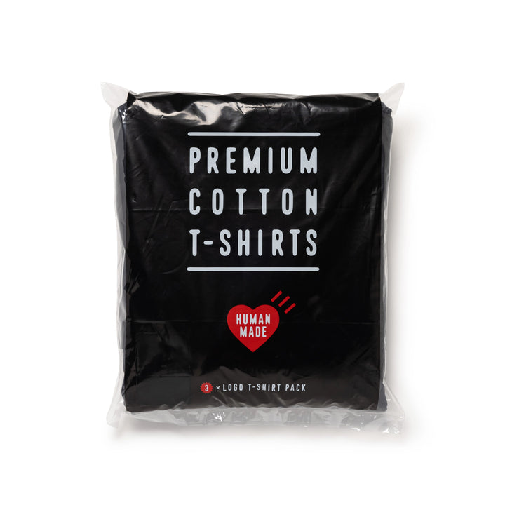 3-Pack Set Tee | Black