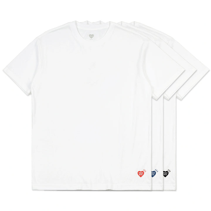 3-Pack Set Tee | White