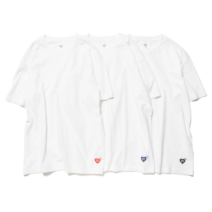 3-Pack Set Tee | White