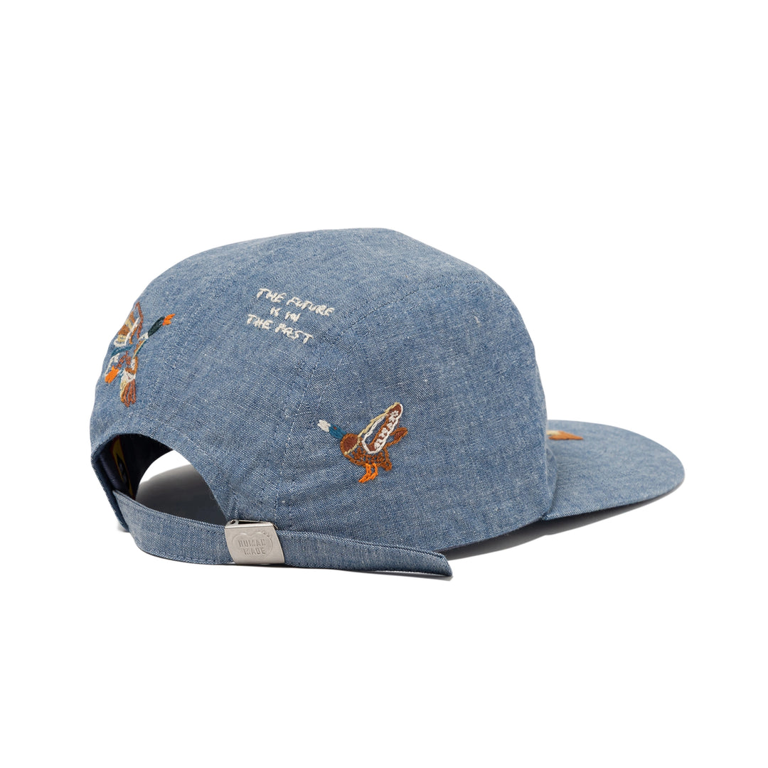 Human Made 4Panel Chambray Cap | Blue Human Made 4Panel Chambray Cap | Blue