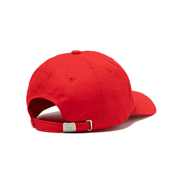 5 Panel Twill Cap | Red