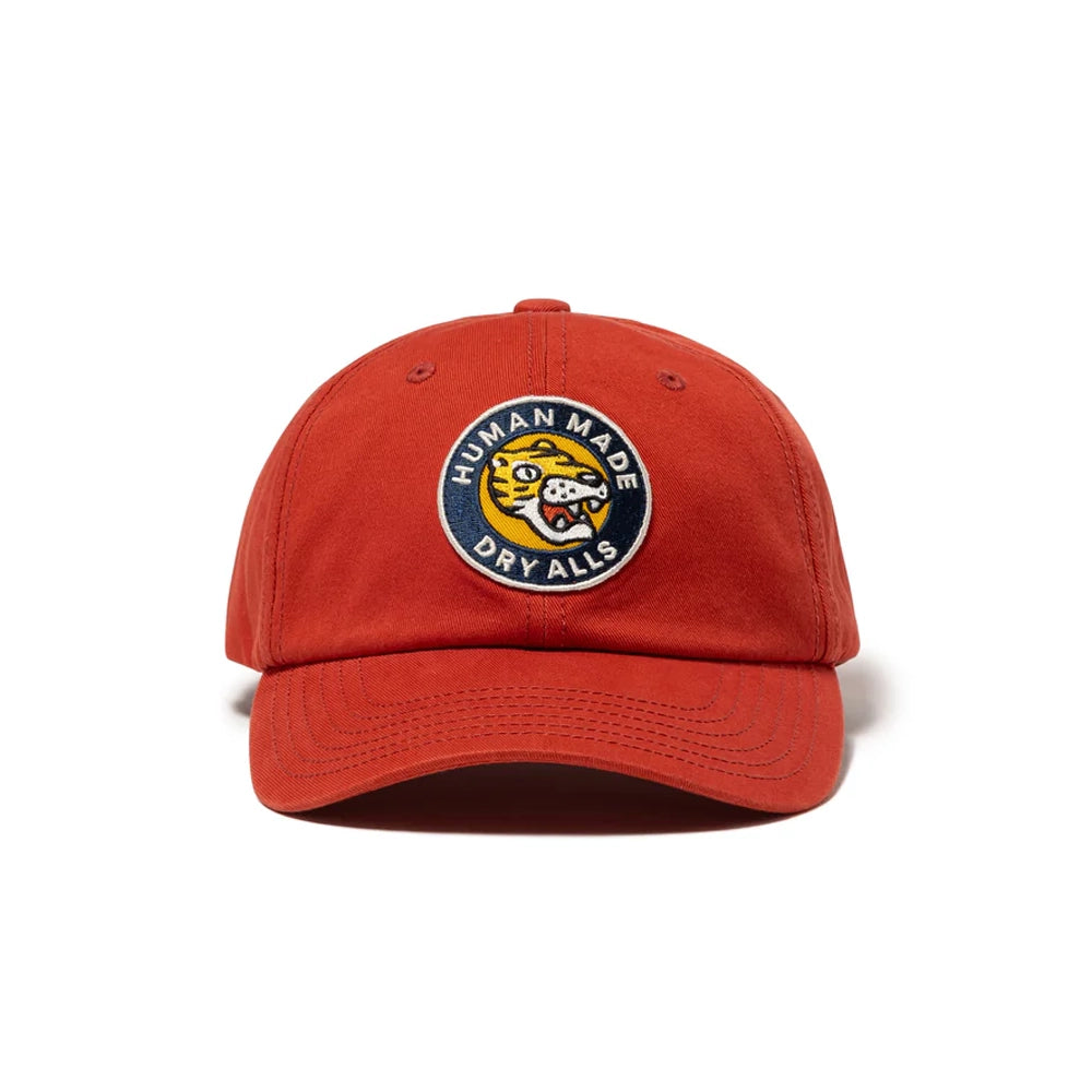040750● 未使用  23ss HUMAN MADE  6 PANEL Human Made 6-Panel Twill Cap | Red