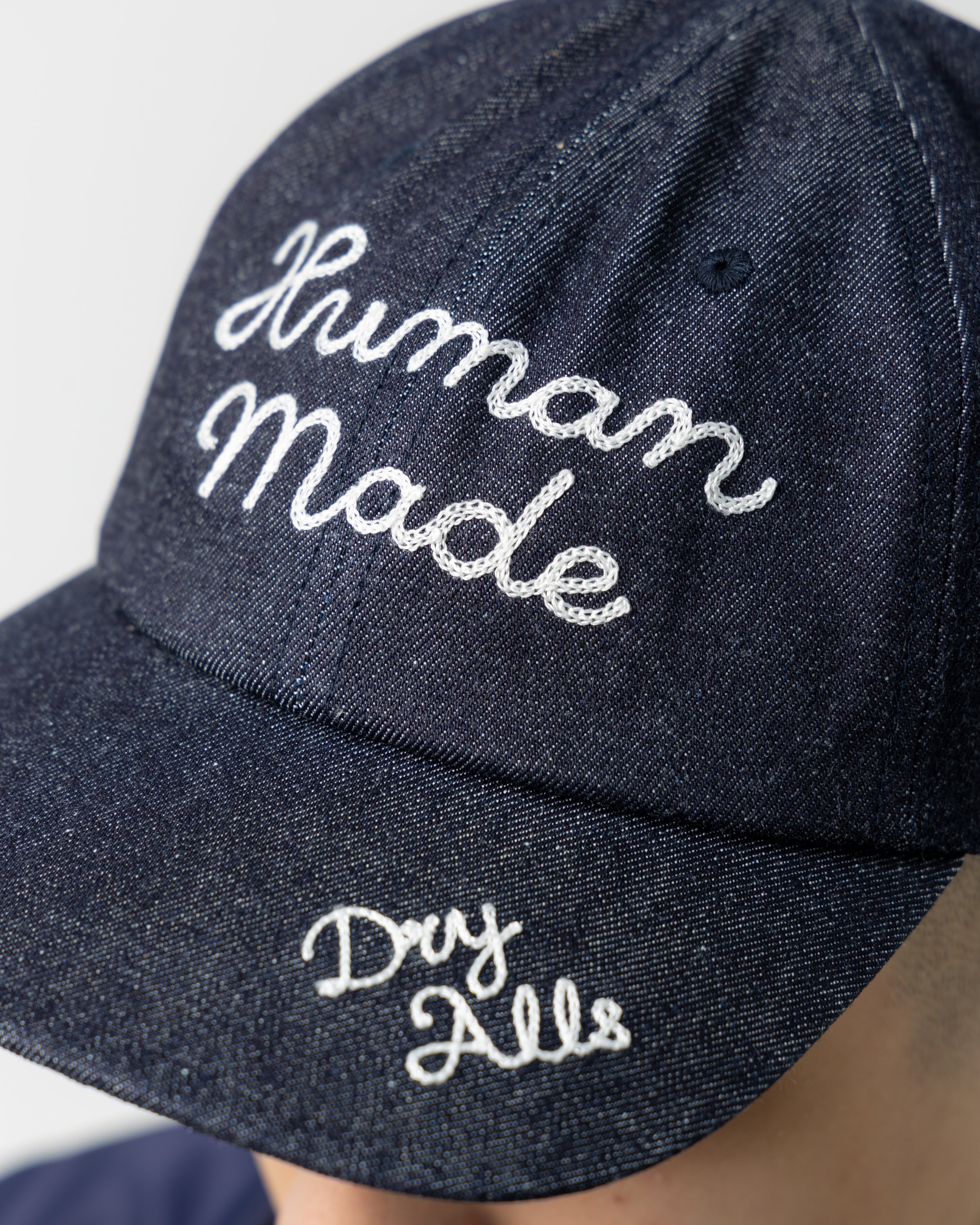 Human Made 6 Panel Denim Cap | Indigo