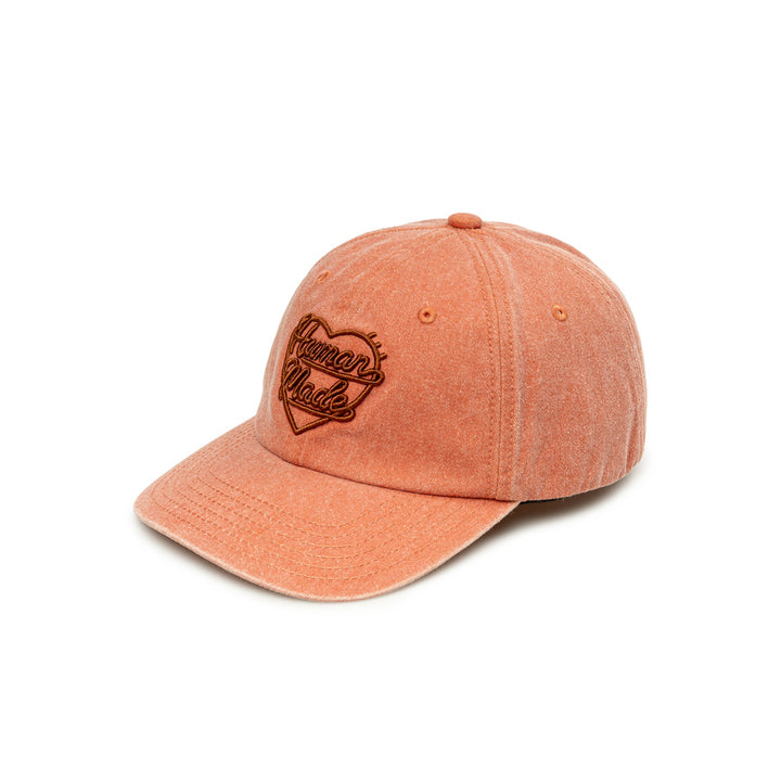 6 Panel Twill Cap #1 | Orange