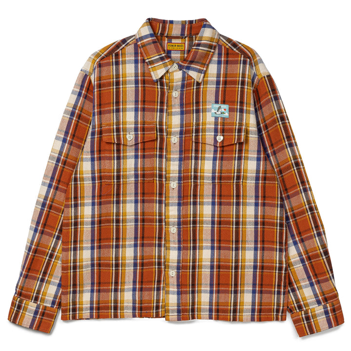 Check Shirt | Orange
