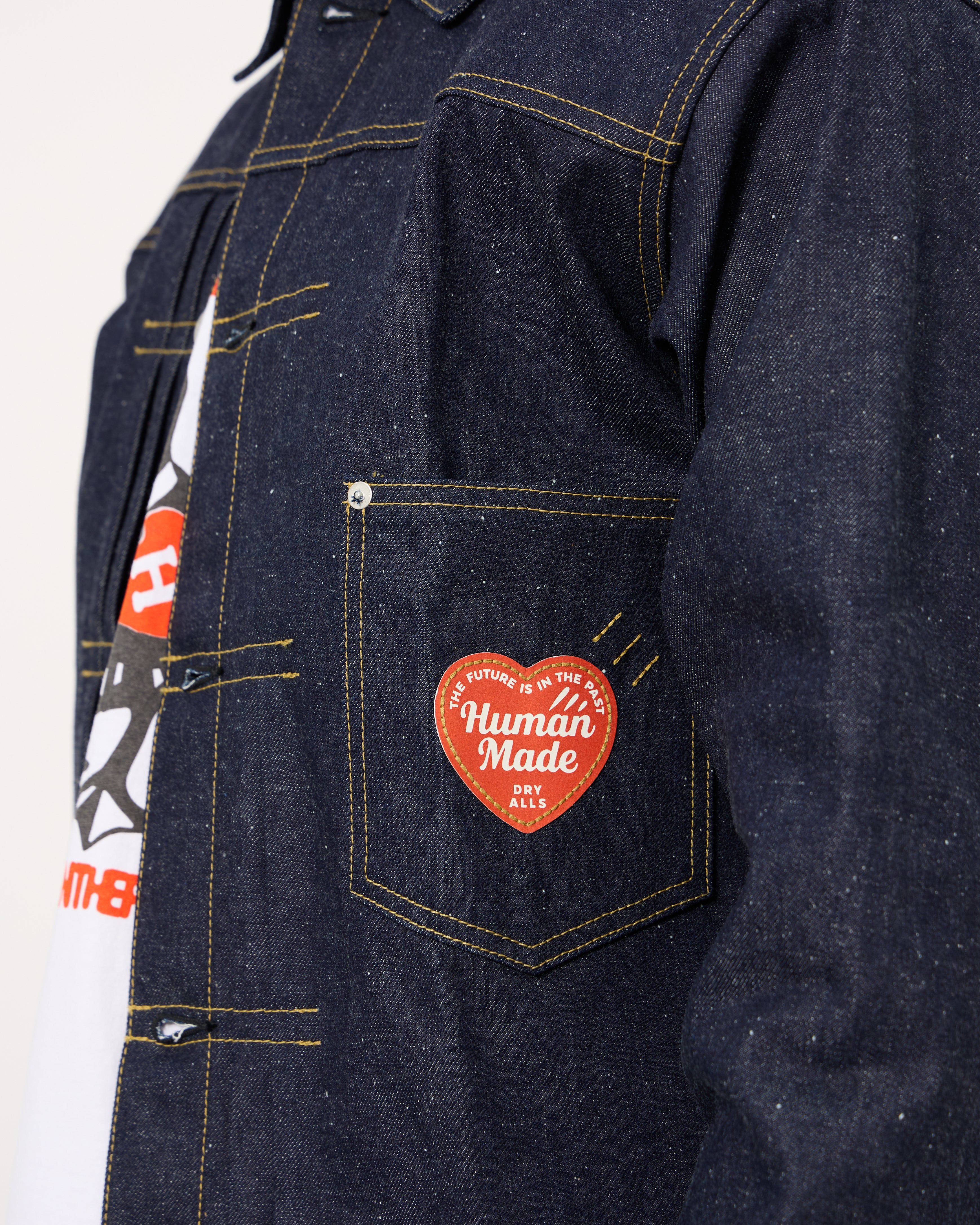Human Made Denim Work Jacket Past | Indigo