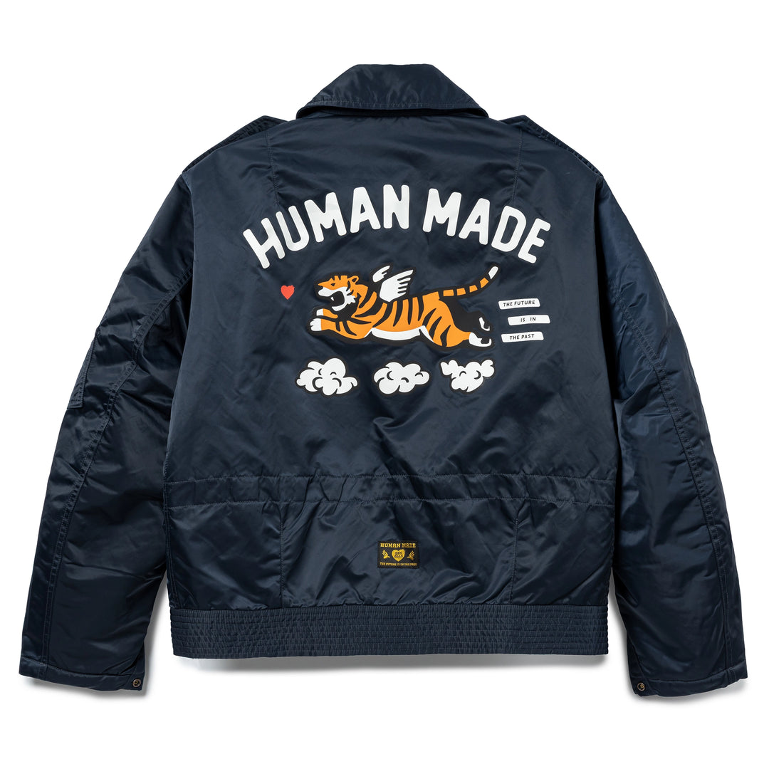 Human Made Flight Jacket | Navy Human Made Flight Jacket | Navy
