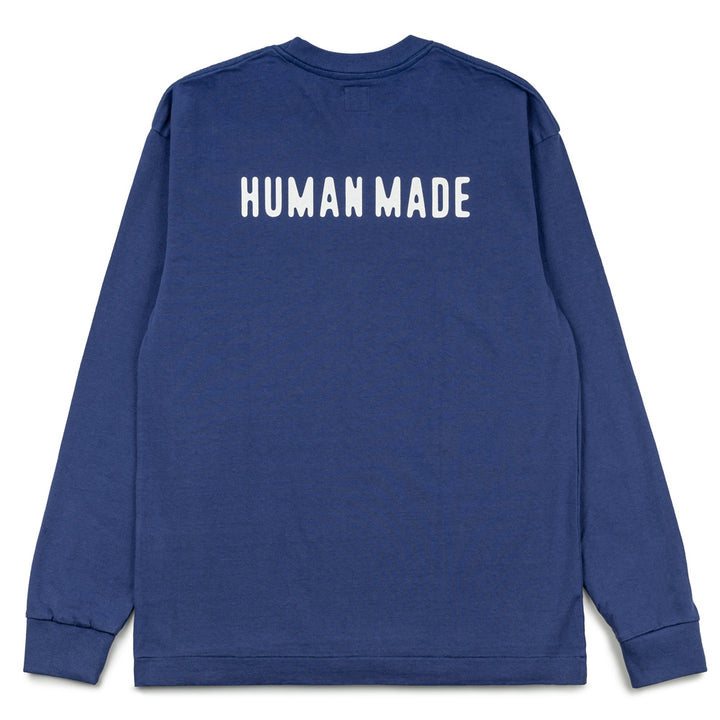 Graphic L/S Tee | Navy