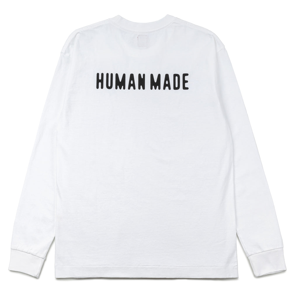 Graphic L/S Tee | White