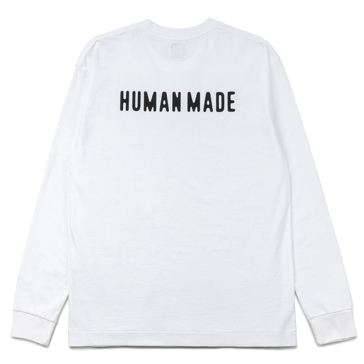 Graphic L/S Tee | White