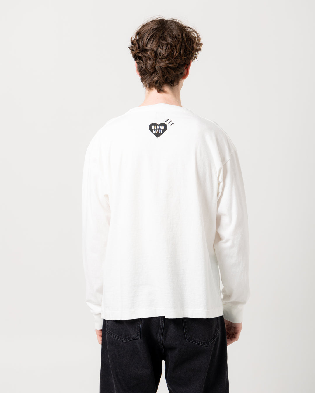 Graphic L/S Tee | White