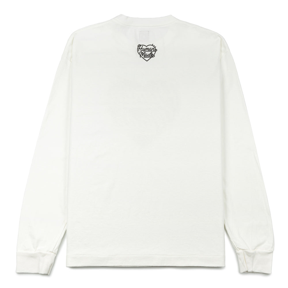 直販新作 23AW Human Made GRAPHIC L/S T-SHIRT #4 White 白 M | www