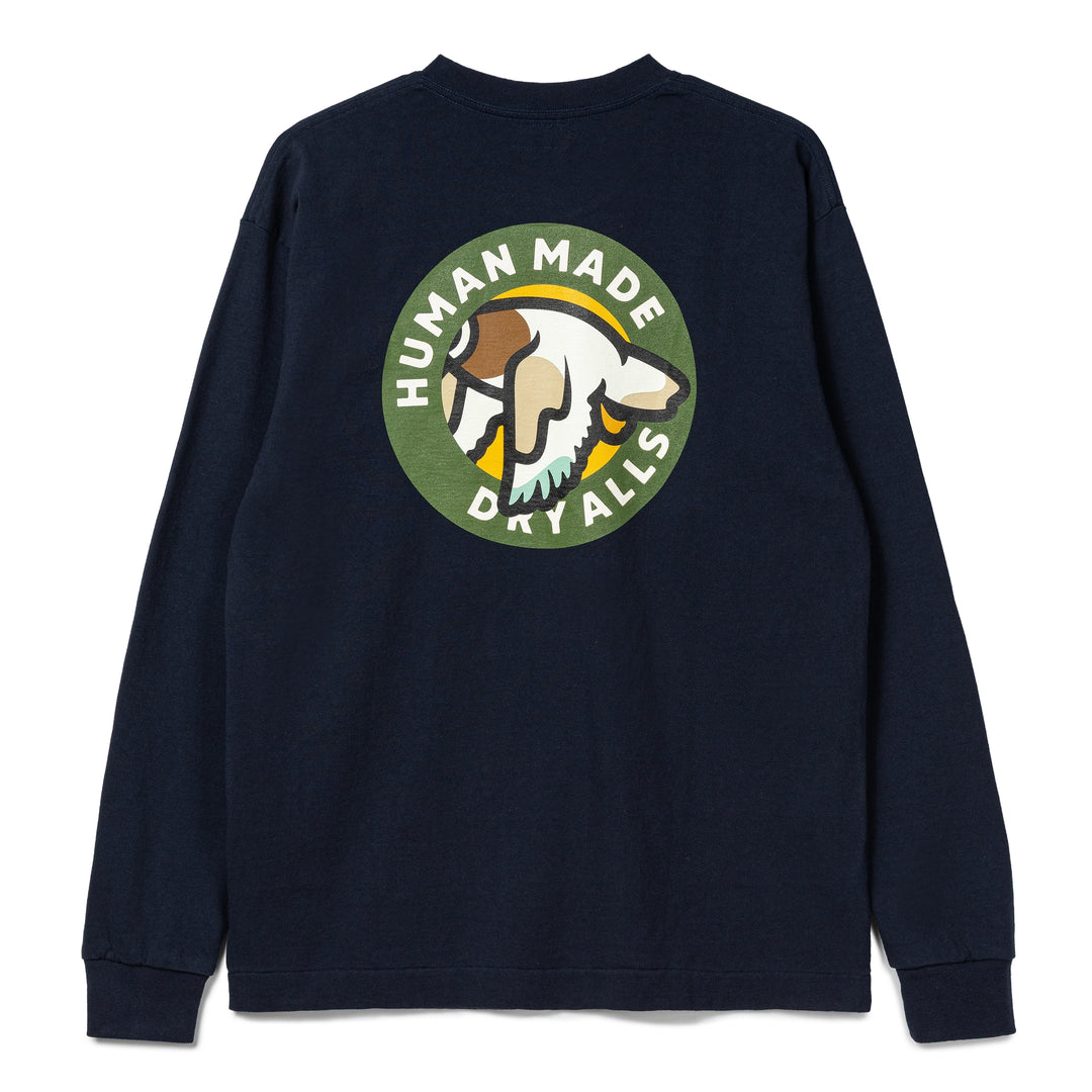 Graphic #6 L/S Tee | Navy