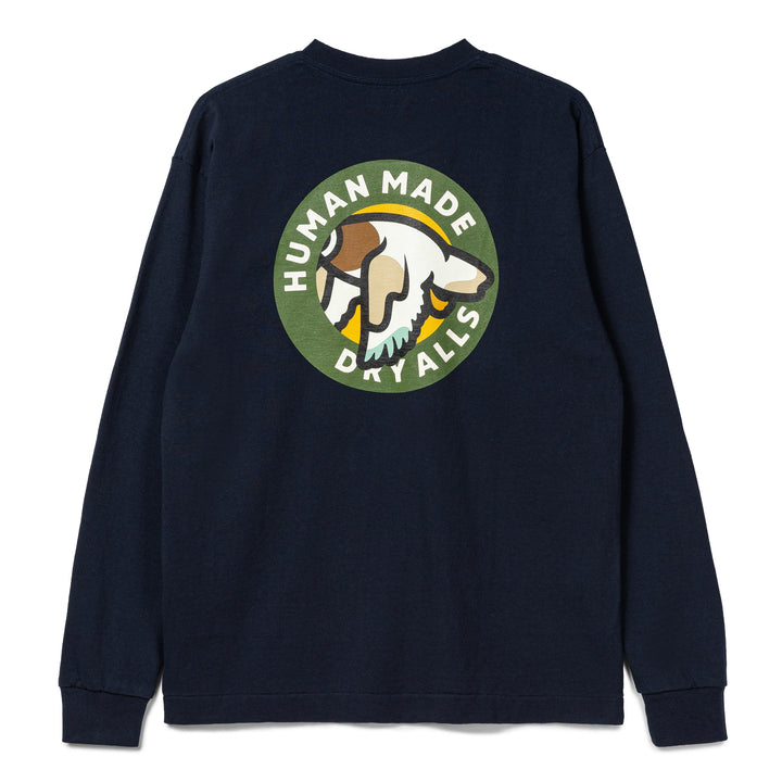 Graphic #6 L/S Tee | Navy