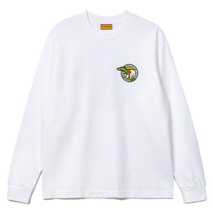 Graphic #6 L/S Tee | White