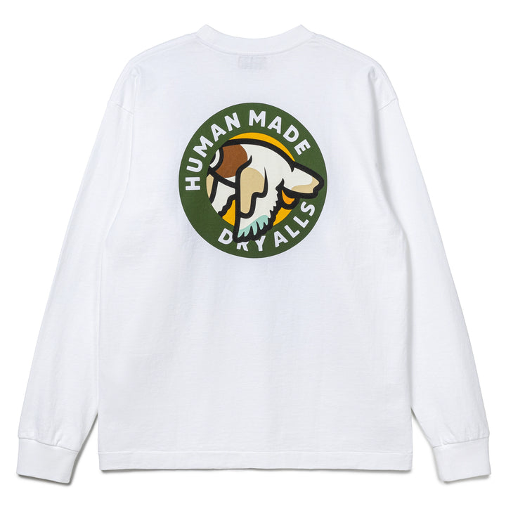 Graphic #6 L/S Tee | White
