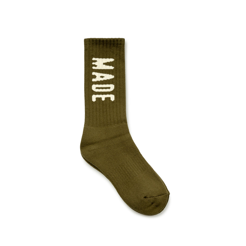 HM Logo Socks | Olive Drab