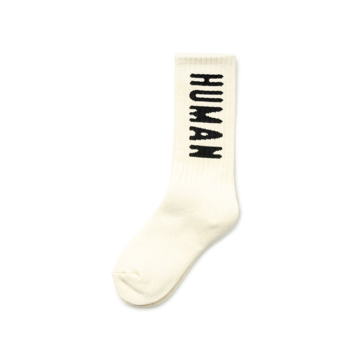 HM Logo Socks | White