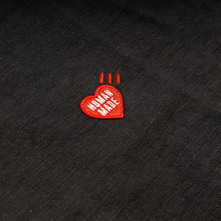 Heart Badge Tee | Black