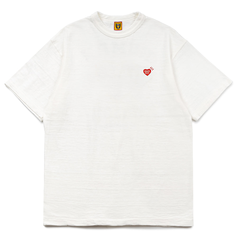 Heart Badge Tee | White