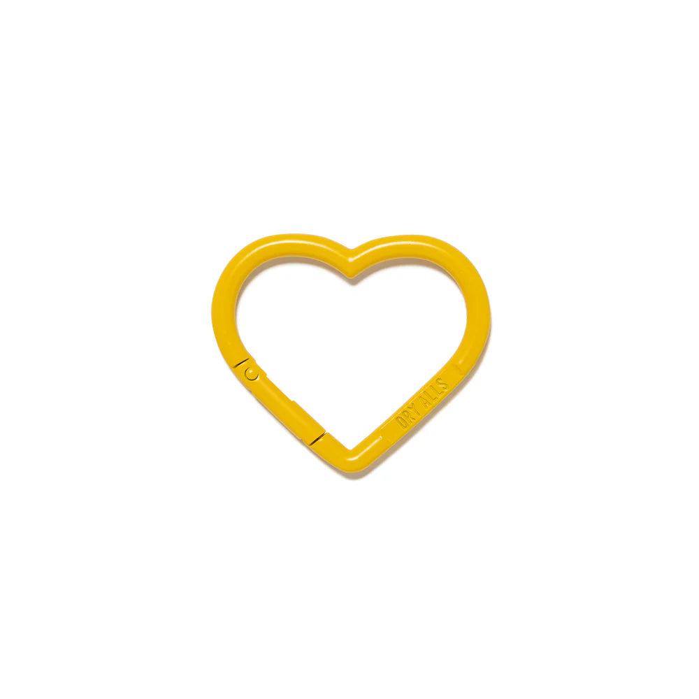 Heart Carabiner | Yellow