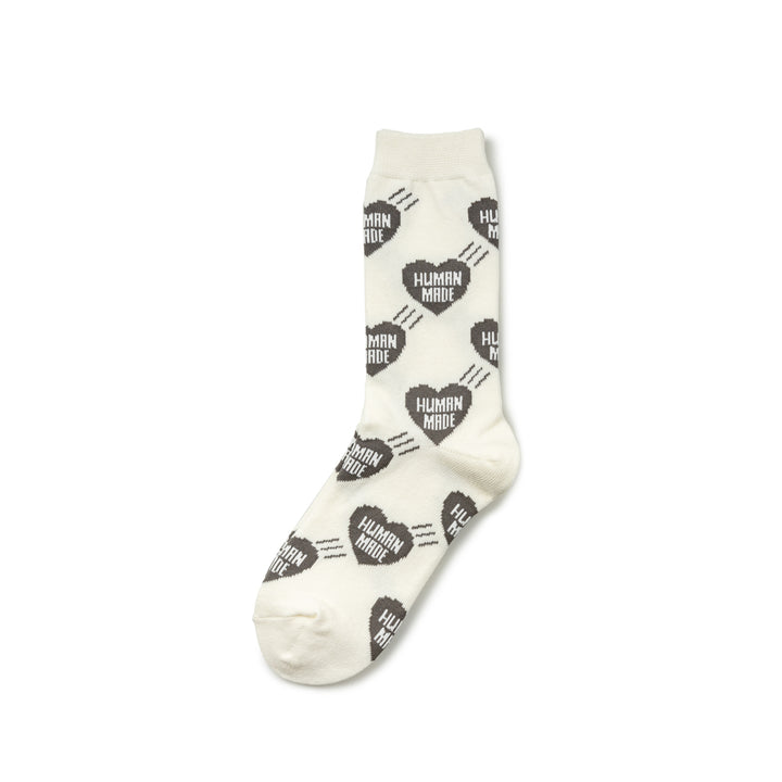 Heart Pattern Socks | Gray