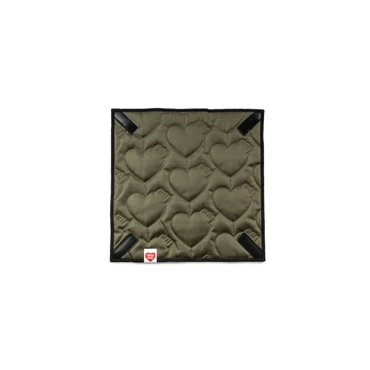 Heart Quilt Wrap Cloth Small | Olive